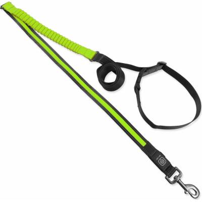 Dog Fantasy Vodítko USB LED nylonové běžecké