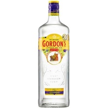 Gordon's London Dry Gin 37,5% 1 l (čistá fľaša)