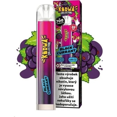 Kurwa Collection Black Currant 20 mg 700 potáhnutí