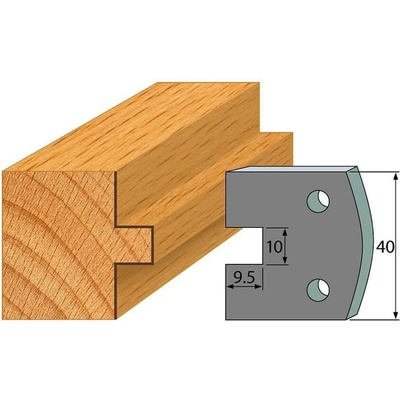IGM Professional IGM Profil 092 - pár obmedzovačov 40x4mm SP F027-092