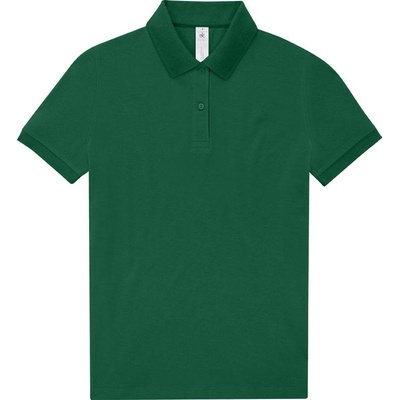 B&C My Polo 210 /women Dámske piqué polo zelená ivy