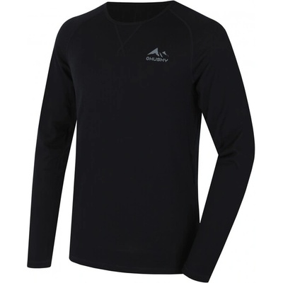 HUSKY Мъжка термо блуза с дълъг ръкав Merow M, черна (hsk-HT0-0808)