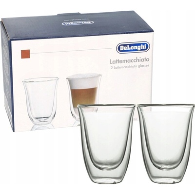 DeLonghi Latte macchiato skleničky set 2 x 220 ml