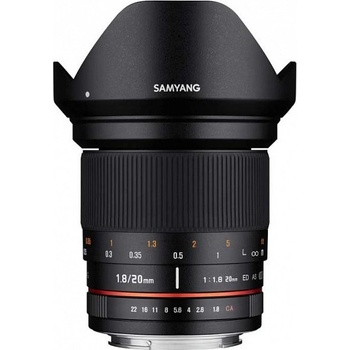 Samyang 20mm f/1.8 ED AS UMC Canon EOS