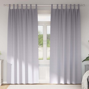 Pure Line Home Плътни завеси в цвят сив с текстилни гайки (уши), 2 бр. , 140 x 260 см - zalegloto - 54,96 лв