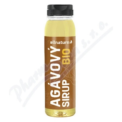 Allnature Sirup Agávový 250 ml