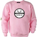 Chlapčenská mikina bez kapucne Originál fialové víno