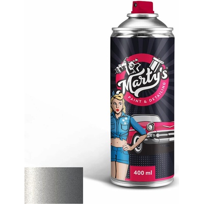Marty's Autolak ve spreji Mitsubishi H84 Silver met. 400ml