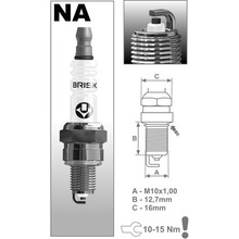 Zapalovací svíčka NAR14YC řada Super, BRISK - Česká Republika