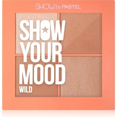 Pastel Show Your Mood paleta líceniek Wild 4 x 4,3 g