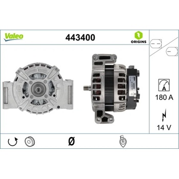generátor VALEO 443400