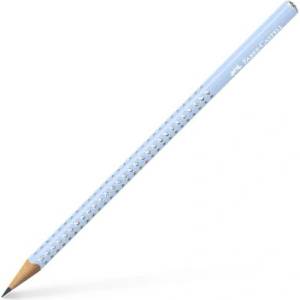 Faber-Castell Графитен молив, B, триъгълен, FABER-CASTELL "Sparkle", перлено небесно синьо 118251 (118251)