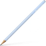 Faber-Castell Графитен молив, B, триъгълен, FABER-CASTELL "Sparkle", перлено небесно синьо 118251 (118251)