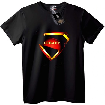 NOONEBRAND Тениска Класически символ на Superman - 2XL, White