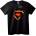 NOONEBRAND Тениска Класически символ на Superman - 2XL, White
