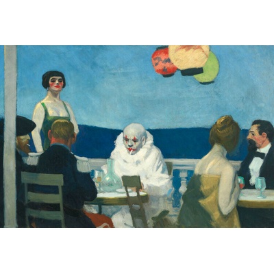 Plagát, Obraz - Soir Bleu, Edward Hopper, 40 × 26.7 cm