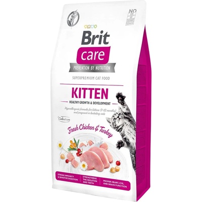 Brit Care Cat Grain-Free Kitten Healthy Growth & Development 2 x 7 kg