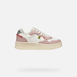 GEOX Бели момичешки маратонки Geox Lestrella Geox | Byal | Момичешки | 39