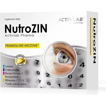 ACTIVLAB Pharma NutroZin, 60 Capsules