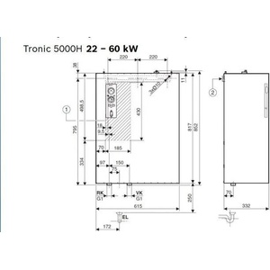 Bosch Tronic 5000H 30-60 Отоплителен котел