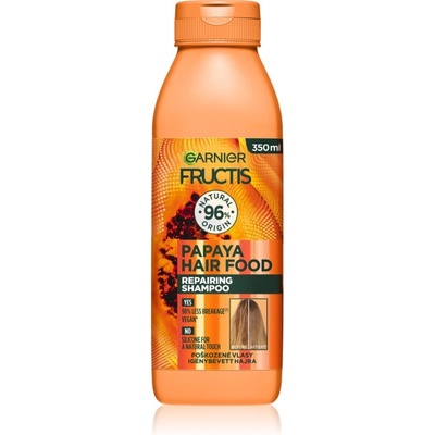 Garnier Fructis Papaya Hair Food регенериращ шампоан за увредена коса 350ml