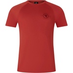 Endura Мъжка фланелка с къс ръкав за колоездене Endura Loop S/S Tech Tee Cycling jersey - Brick Red - размер XL (056-3534-0215)