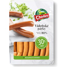 Chodura Vídeňské párky se sníženým obsahem soli 80% masa 400 g