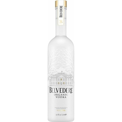 Belvedere Organic Vodka 40% 1 l (čistá fľaša)