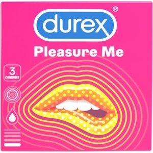 Durex 3 бр. Релефни презервативи Durex Pleasure Me