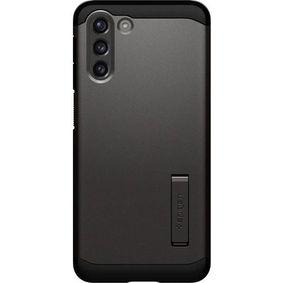 Spigen Tough Armor Case - хибриден кейс с най-висока степен на защита за Samsung Galaxy S21 (тъмносив)