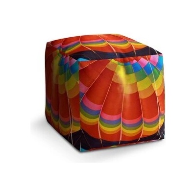 Sablio Taburet Cube Horkovzdušný balon: 40x40x40 cm