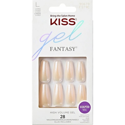 KISS Gel Fantasy High Volume Gel umelé nechty Hold Me Closer 28 ks