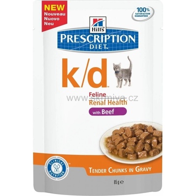 Hill's Prescription Diet K/D hovězí 12 x 85 g