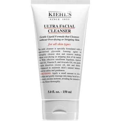 Kiehl's Ultra Facial Cleanser лек почистващ гел за всички типове кожа на лицето унисекс 150 мл