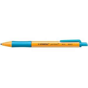 STABILO Химикалка, 0, 5 мм, с бутон, STABILO "Pointball", тюркоаз 6030/51 (6030/51)