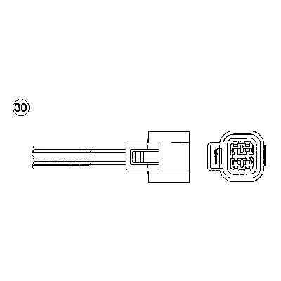 Lambda sonda Niterra EMEA GmbH 95320