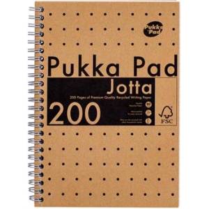 Pukka Pad Спирална тетрадка, A5, с правила, 100 страници, PUKKA PAD "Jotta Kraft" 9567-KRA (9567-KRA)