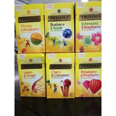 Twinings Ovocný čaj TŘEŠEŇ & SKOŘICE 20 sáčků 40 g