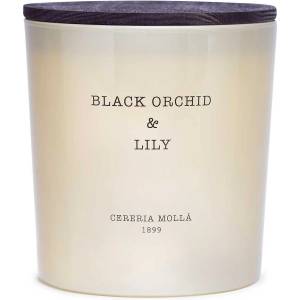 Cereria Mollá Ароматна свещ Cereria Molla - Black Orchid & Lily, 600 g (6643)