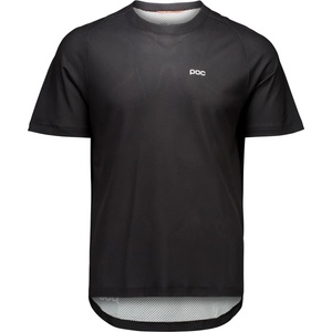 POC Мъжка фланелка с къс ръкав за колоездене POC Motion Air S/S Jersey Cycling jersey - Uranium Black (056-3687-0414)