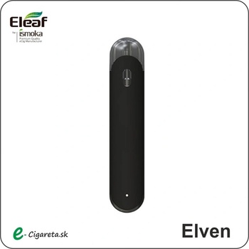 iSmoka Eleaf Elven elektronická cigareta 360 mAh Black 1 ks