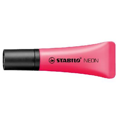 Текст маркер Stabilo - Neon, Розов (ST72/56)