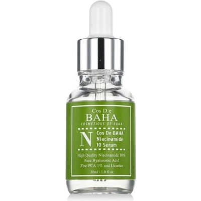 Cos De BAHA N Niacinamide 10 Serum противовъзпалителен серум за мазна и проблемна кожа 30 ml унисекс