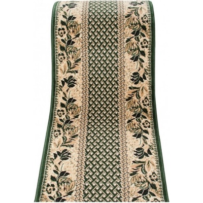 Nej-koberce Atlas PP 7192C tmavý béž zelený metráž 60 cm