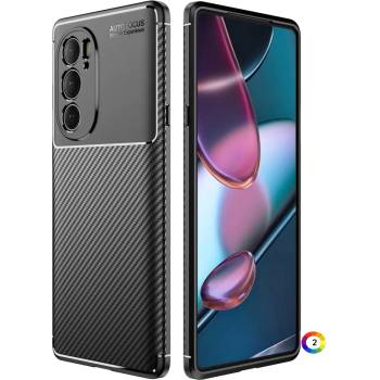 Image 1 of Motorola Edge X30/Edge 30 Pro Удароустойчив Carbon Fiber Калъф и Протектор