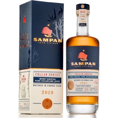 Sampan cognac cask 44,9% 0,7 l (holá láhev)