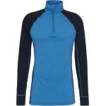Stoic Мъжко мериносово термобельо Stoic Merino180 BengtSt. Half Zip Merino base layer - Summer Blue / Black - размер 4XL (015-2079-0918)