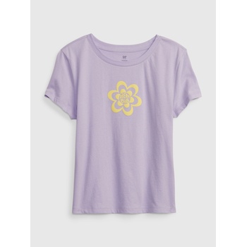 GAP Бебешка тениска с щампа Gap GAP | Lilav | Момичешки | 104/110