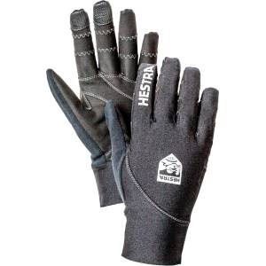 Hestra Ръкавици Hestra Bike Ergo Grip Race Cut 5 Finger Gloves - Svart / Svart - размер 8 (EU) (202-1825-0413)