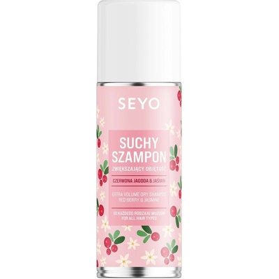 Natura Seyo Suchý šampón zväčšujúci objem vlasov Červené bobule & Jazmín 200 ml